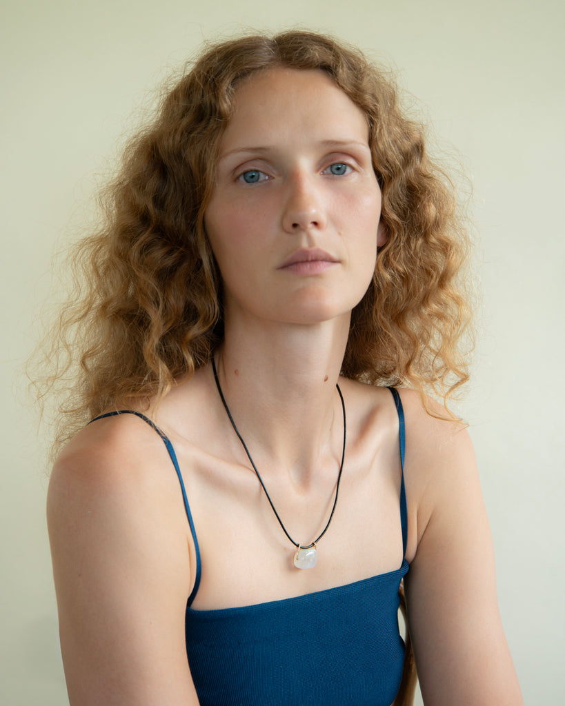 Moonstone Cord Necklace