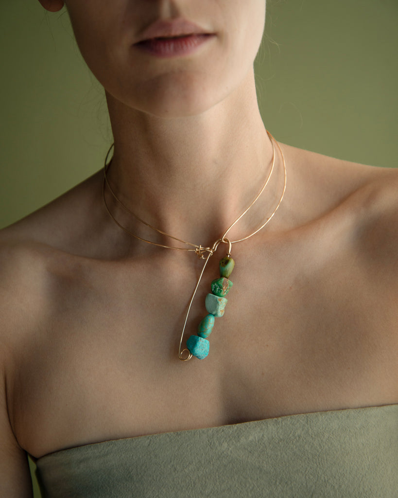 Green Talisman Pin