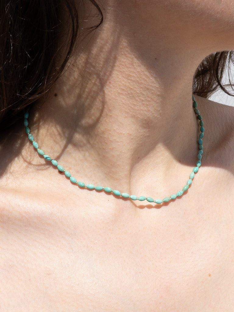 14k Green Lady Layering Necklace