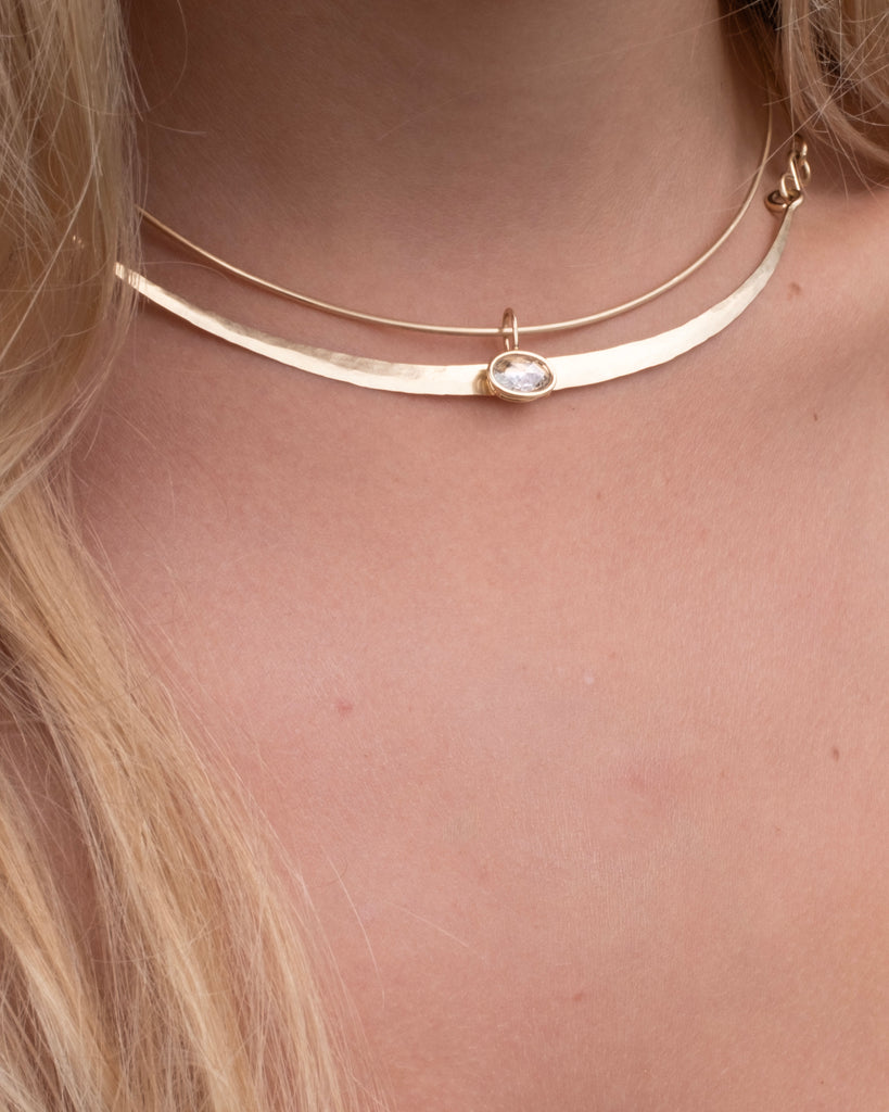 14k Rudimentary Collar
