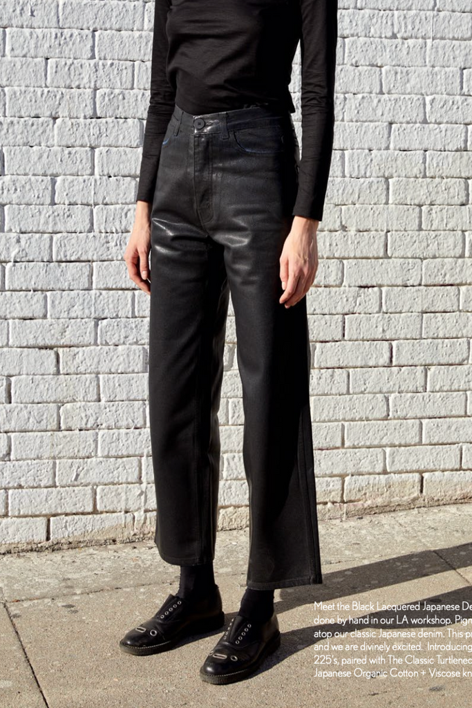 Jesse Kamm - 225s in Japanese Denim / Black Laquer
