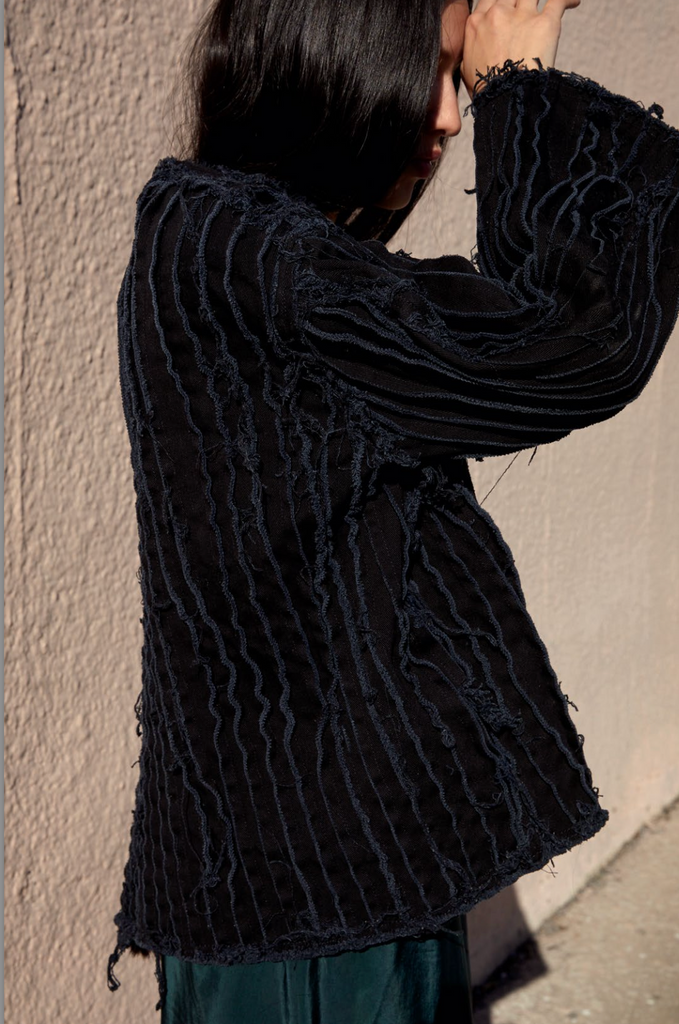 Jesse Kamm - Baleen Jacket in Denim/Black