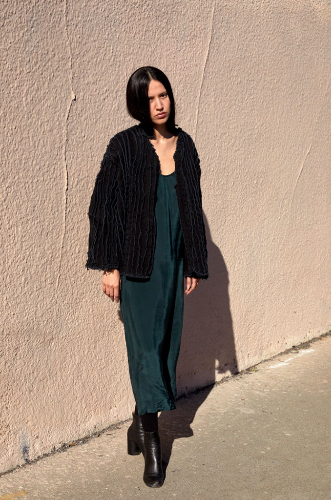 Jesse Kamm - Baleen Jacket in Denim/Black