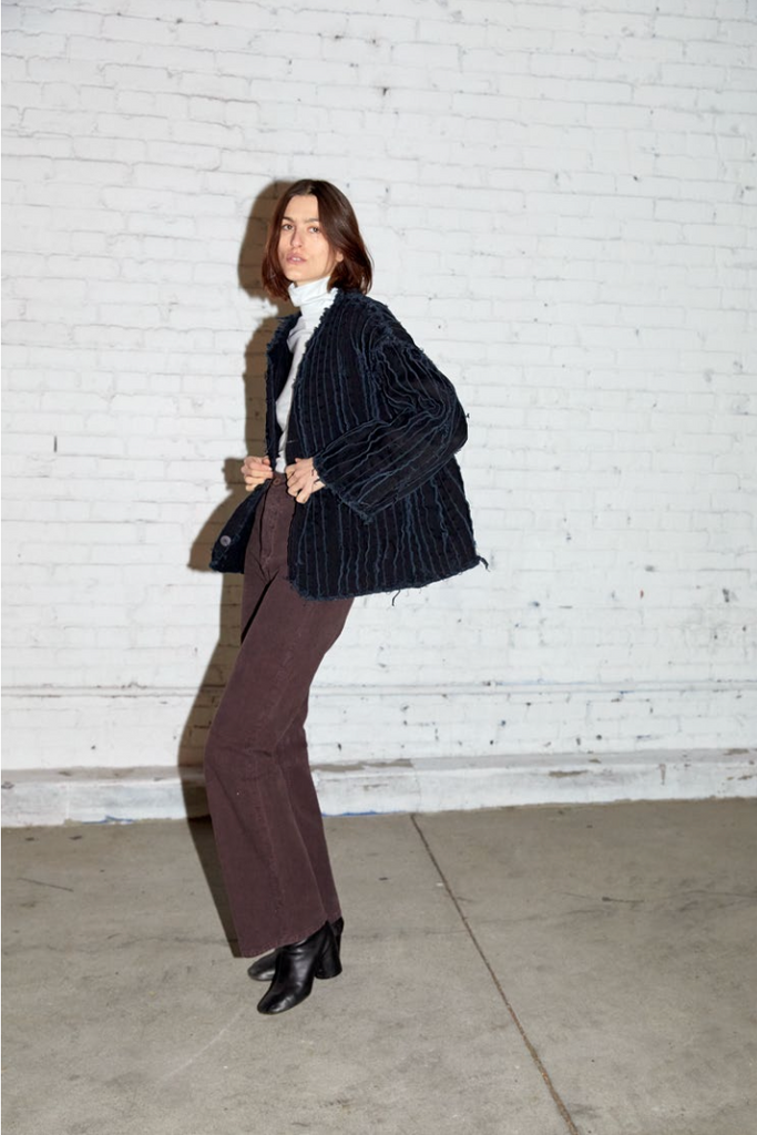 Jesse Kamm - Baleen Jacket in Denim/Black