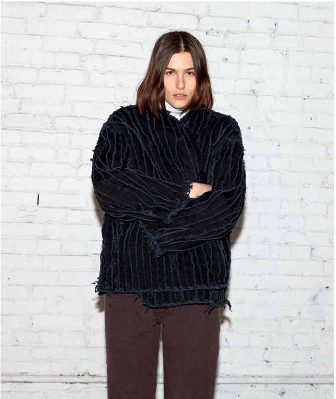 Jesse Kamm - Baleen Jacket in Denim/Black
