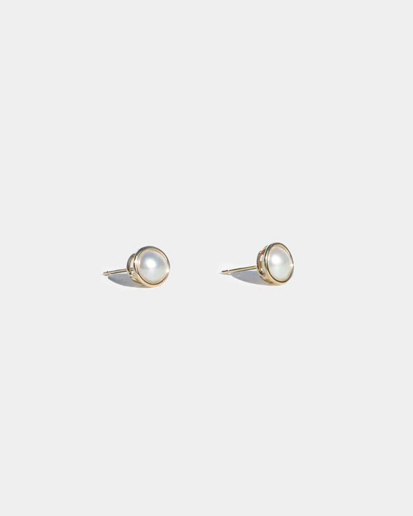 14k Keshi Berry Floating Studs